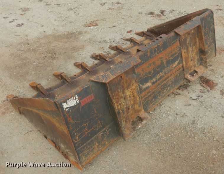 image for item HV9543 70"W skid steer bucket