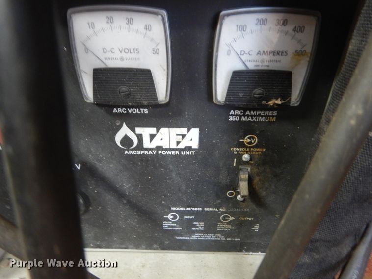 image for item HV9555 Tafa 30-8B35 arc spray machine