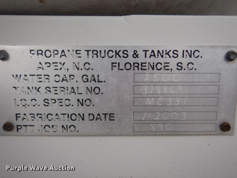 image for item HX9048 2003 Sterling Acterra  fuel truck