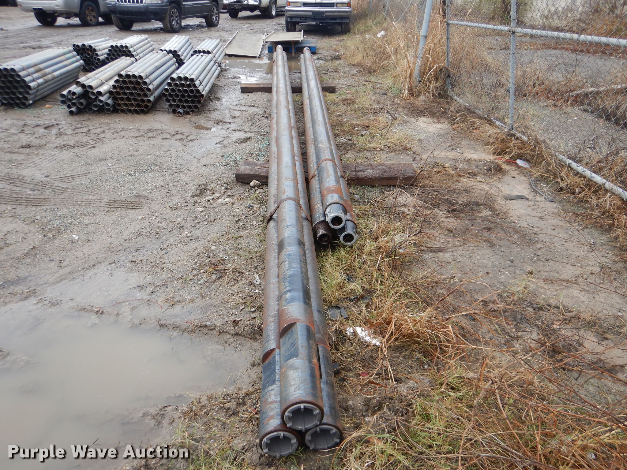 (6) heavy wall drill stems in Tulsa, OK Item AE9517 sold Purple Wave