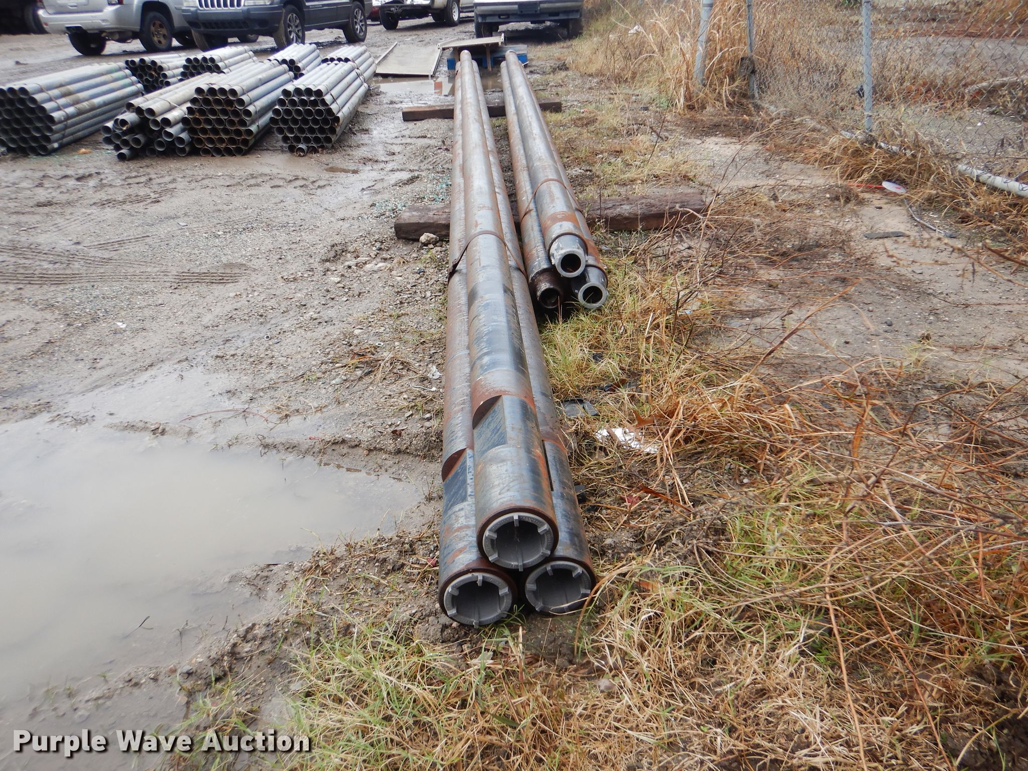 (6) heavy wall drill stems in Tulsa, OK Item AE9517 sold Purple Wave