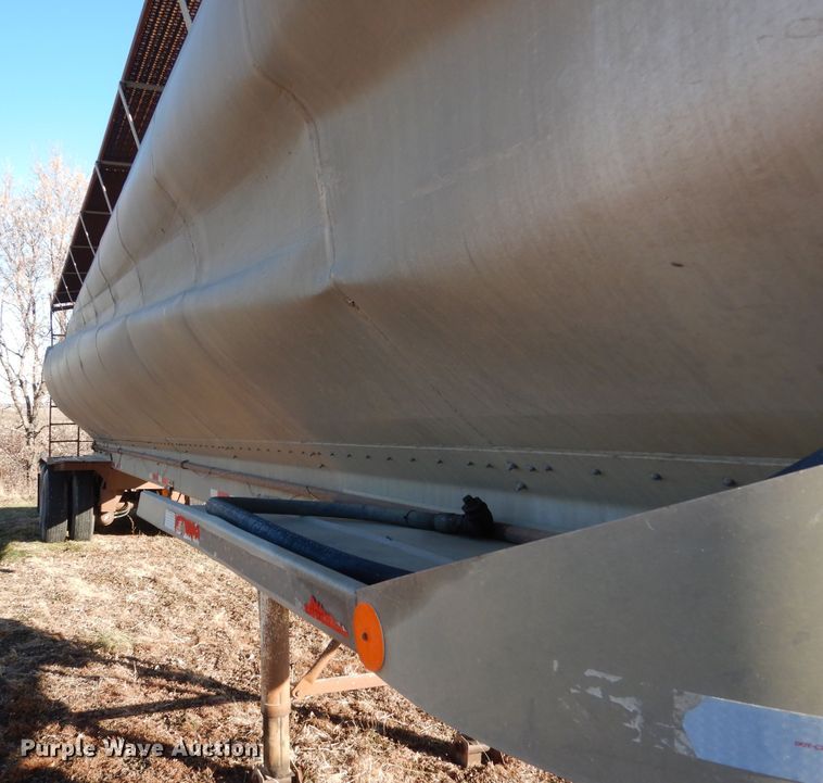 image for item AF9922 1990 Warren feed delivery trailer