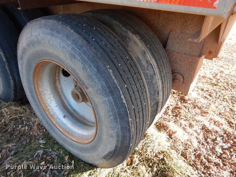 image for item AF9922 1990 Warren feed delivery trailer