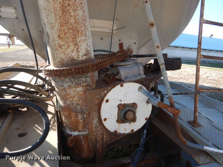 image for item AF9922 1990 Warren feed delivery trailer