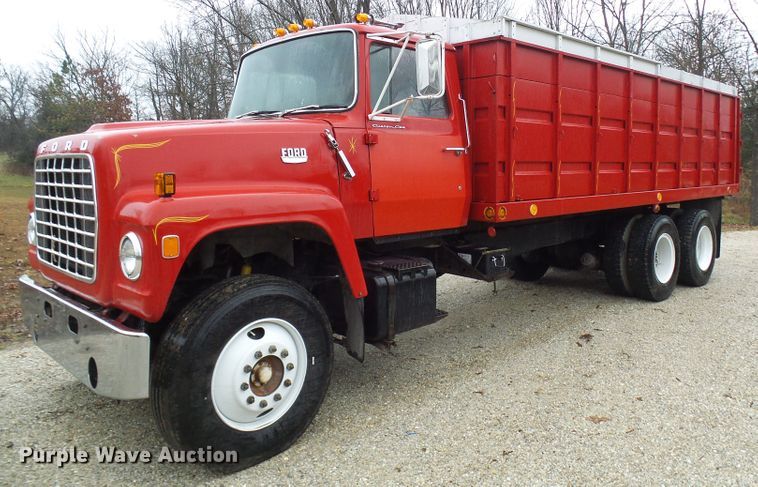 image for item DC2856 1973 Ford 8000  grain truck