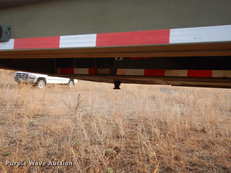 image for item DC4506 1984 Vulcan flatbed trailer