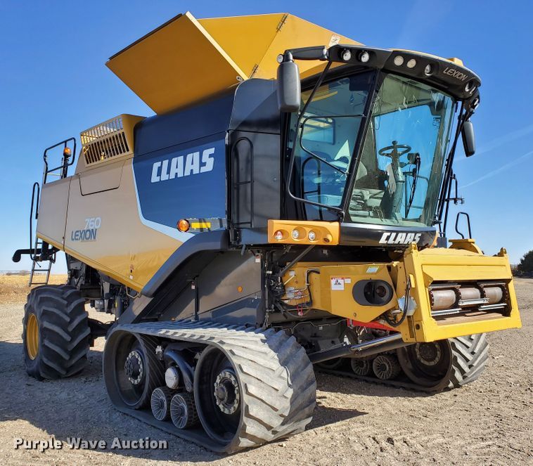 image for item DF4602 2011 Claas Lexion 760TT  RWA combine