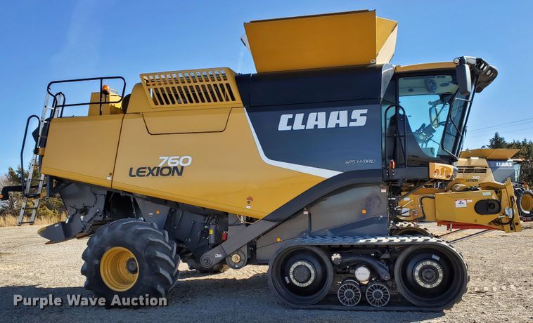 image for item DF4602 2011 Claas Lexion 760TT  RWA combine
