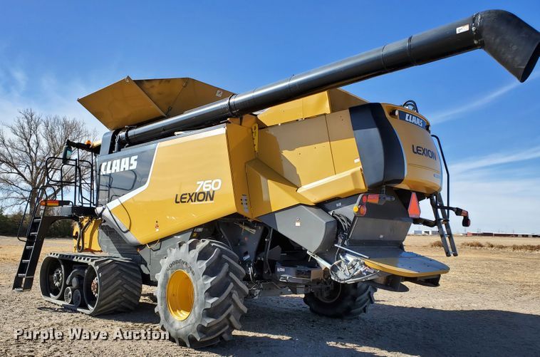image for item DF4602 2011 Claas Lexion 760TT  RWA combine