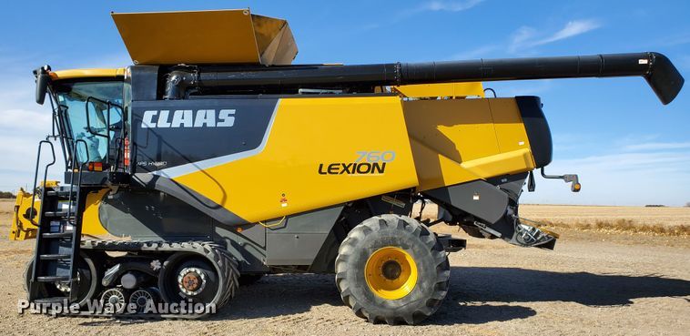 image for item DF4602 2011 Claas Lexion 760TT  RWA combine