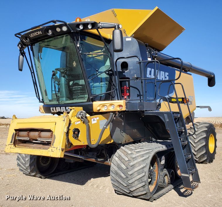 image for item DF4603 2013 Claas Lexion 750TT  RWA combine