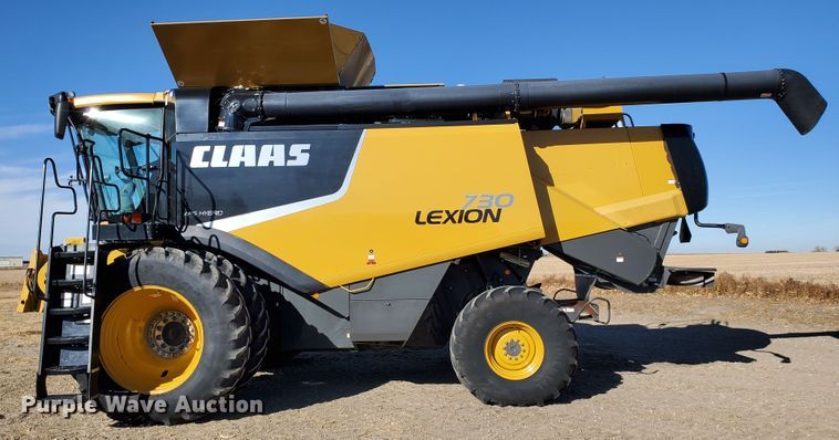 image for item DF4605 2012 Claas Lexion 730  combine