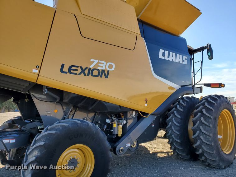 image for item DF4605 2012 Claas Lexion 730  combine
