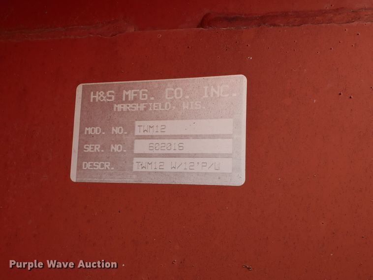 image for item DF4614 2005 H&S TWM12 hay merger