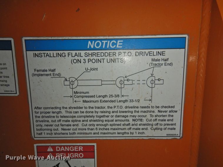 image for item DG1499 2020 Woods S20CDLK flail mower