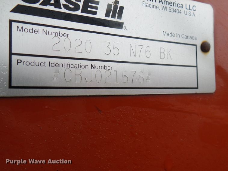 image for item DG2136 Case IH 2020 35 N76 BK flex head