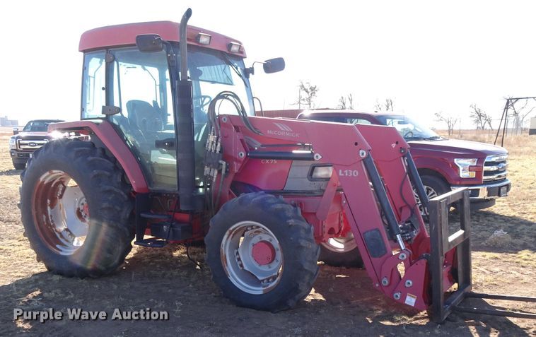 image for item DI0788 2006 McCormick CX75  MFWD tractor