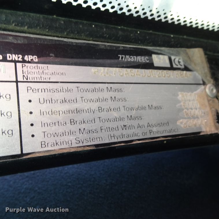 image for item DI0788 2006 McCormick CX75  MFWD tractor