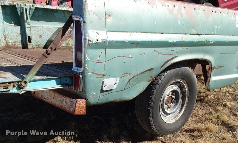 image for item DI0790 Shop built pickup bed trailer