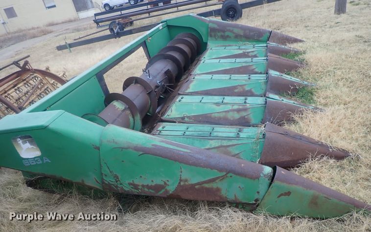 image for item DI7366 John Deere 653A all-crop head