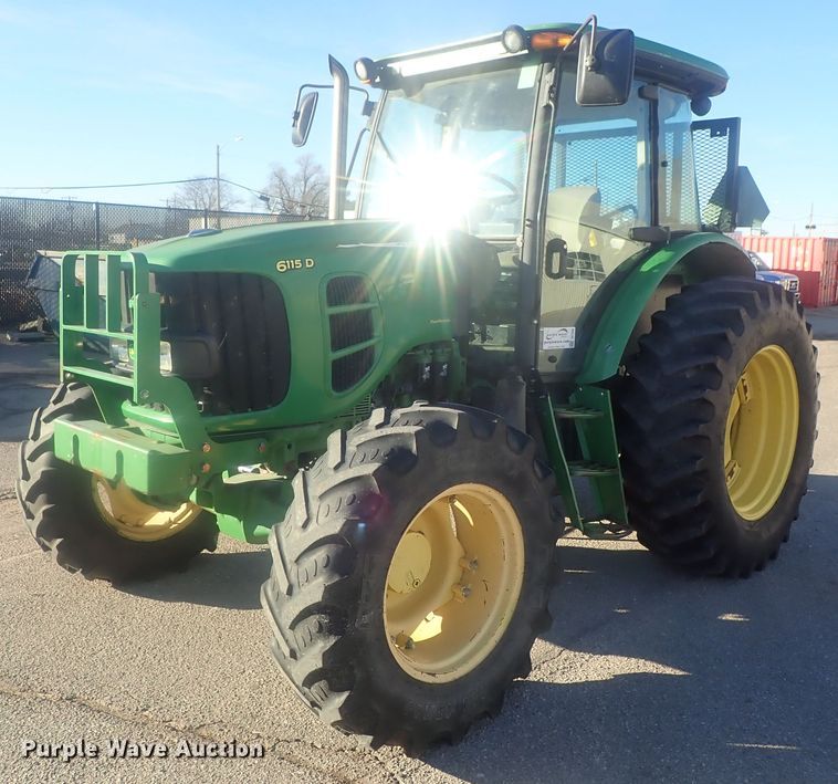 image for item DI7428 2011 John Deere 6115D  MFWD tractor