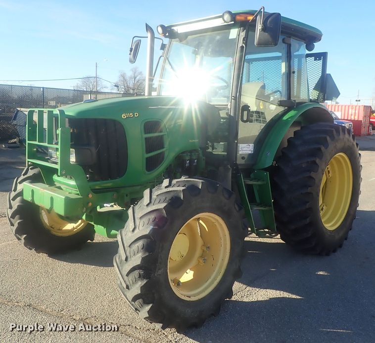 image for item DI7428 2011 John Deere 6115D  MFWD tractor