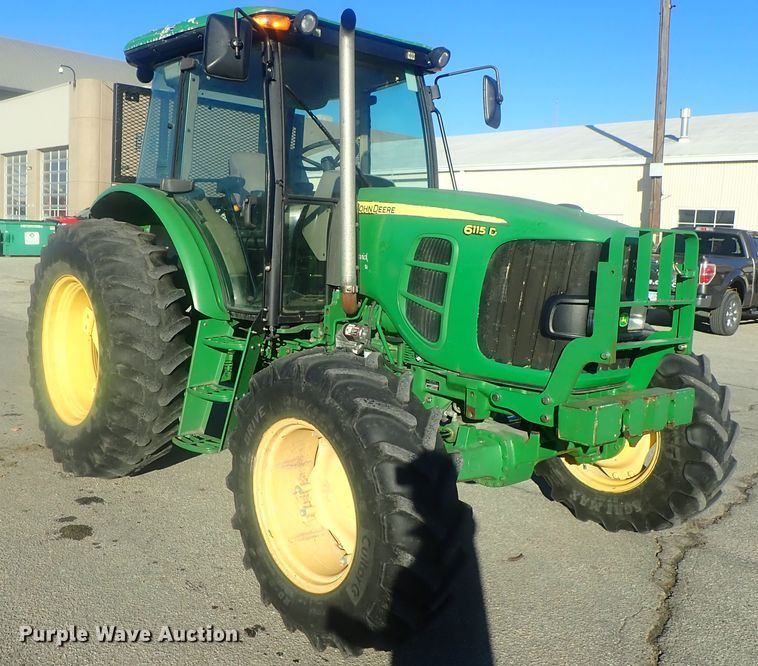 image for item DI7428 2011 John Deere 6115D  MFWD tractor