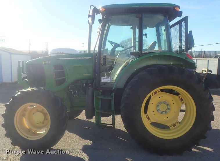 image for item DI7428 2011 John Deere 6115D  MFWD tractor
