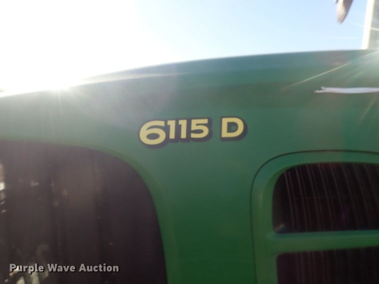 image for item DI7428 2011 John Deere 6115D  MFWD tractor