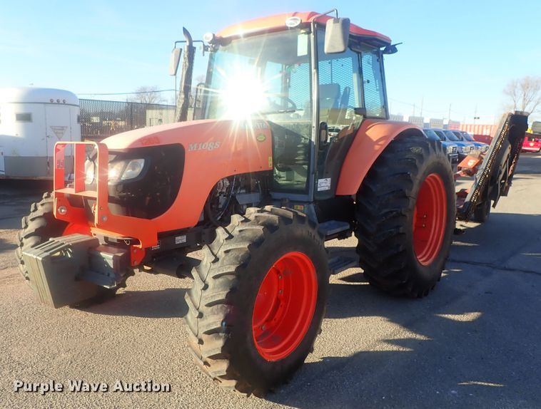 image for item DI7430 Kubota M108S  MFWD tractor