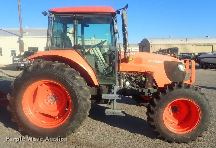 image for item DI7430 Kubota M108S  MFWD tractor