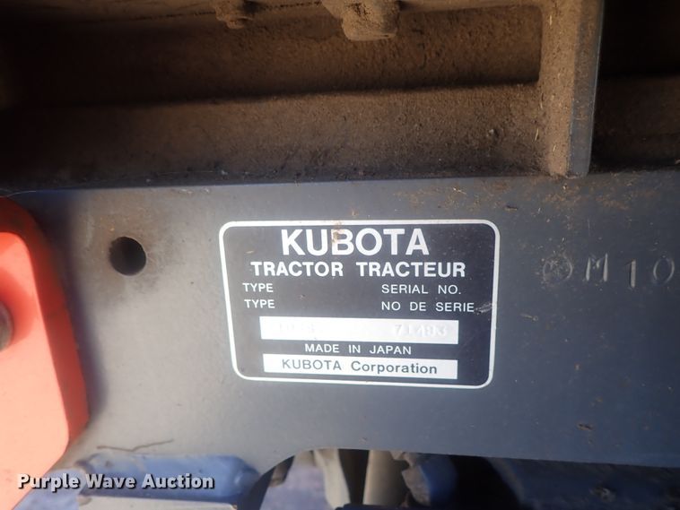 image for item DI7430 Kubota M108S  MFWD tractor