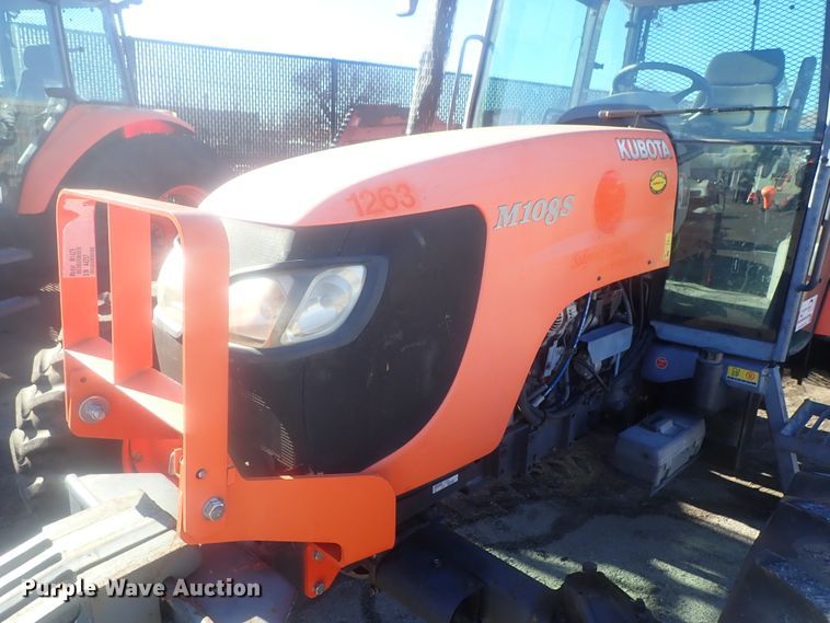 image for item DI7430 Kubota M108S  MFWD tractor