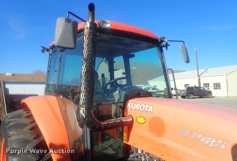image for item DI7430 Kubota M108S  MFWD tractor