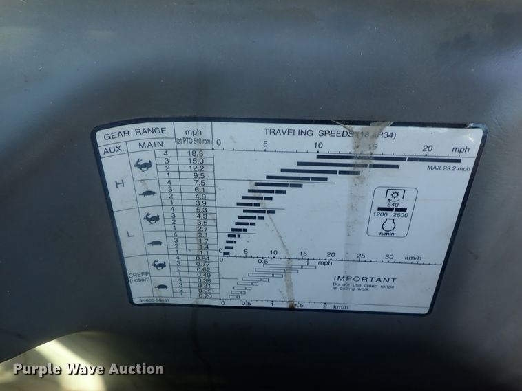 image for item DI7431 Kubota M108S  MFWD tractor