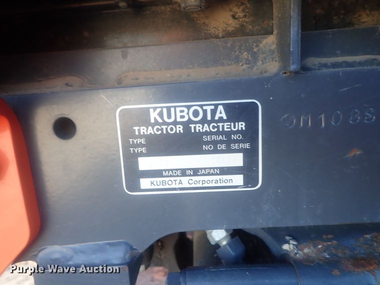 image for item DI7431 Kubota M108S  MFWD tractor