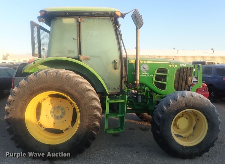 image for item DI7432 2011 John Deere 6115D  MFWD tractor