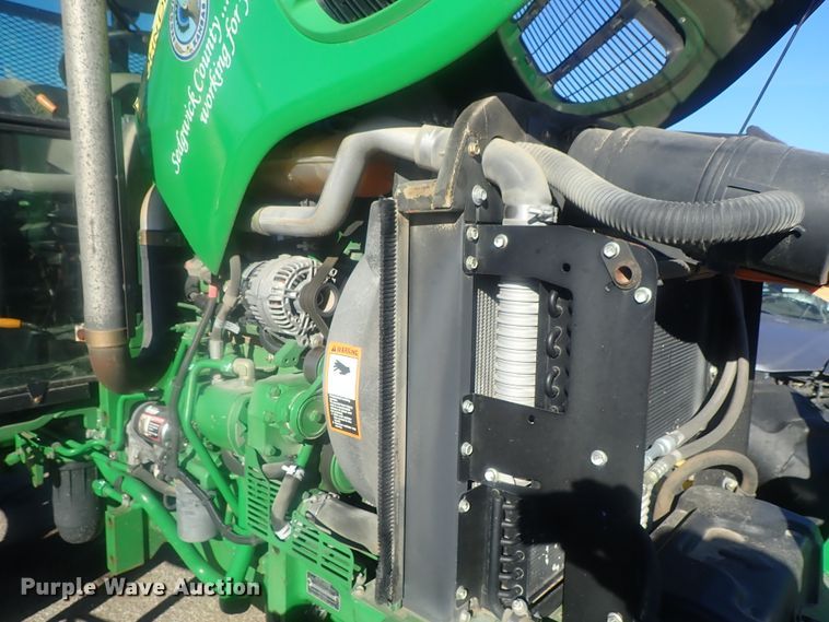 image for item DI7432 2011 John Deere 6115D  MFWD tractor