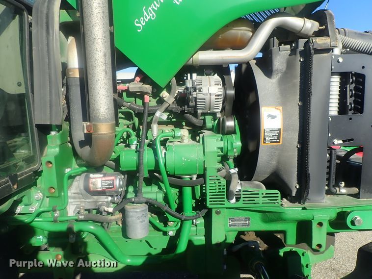 image for item DI7432 2011 John Deere 6115D  MFWD tractor