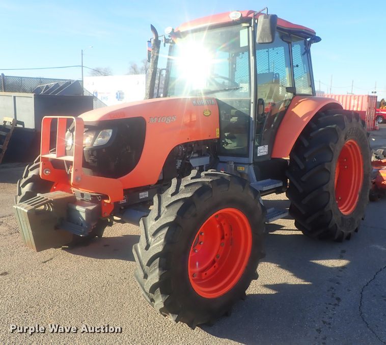 image for item DI7434 Kubota M108S  MFWD tractor