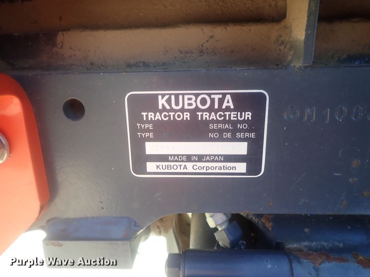 image for item DI7434 Kubota M108S  MFWD tractor