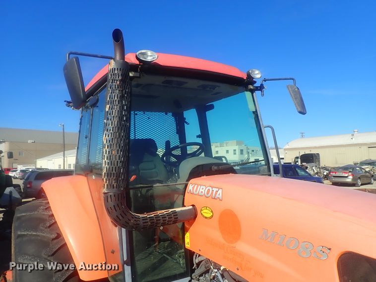 image for item DI7434 Kubota M108S  MFWD tractor