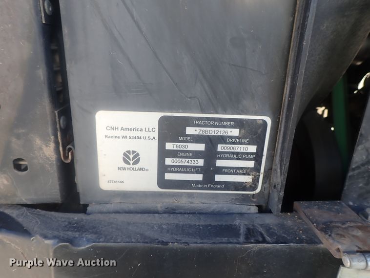 image for item DI7436 2008 New Holland T6030  tractor
