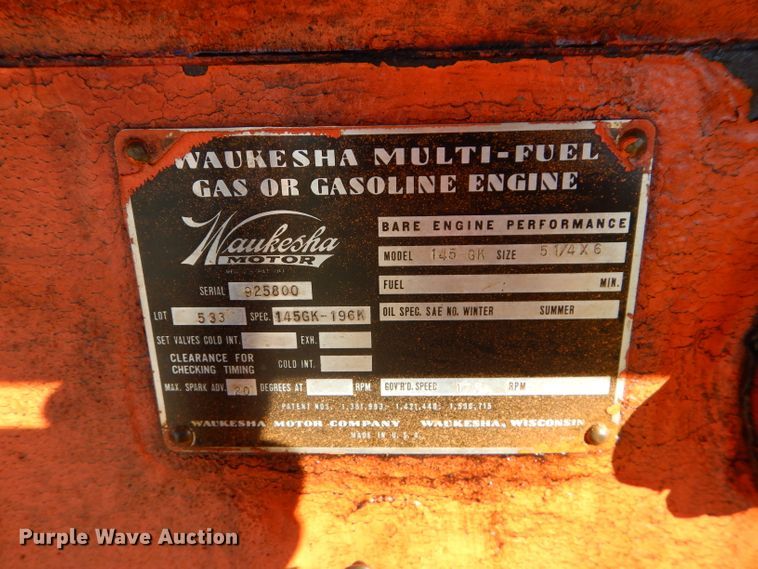 image for item DI8435 Waukesha 145GK  engine