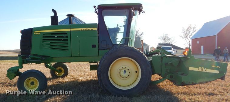 image for item DI8440 2011 John Deere R450  windrower