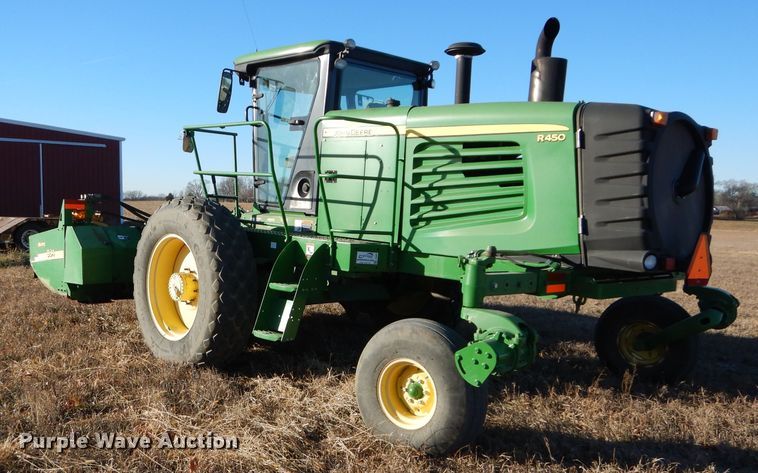 image for item DI8440 2011 John Deere R450  windrower