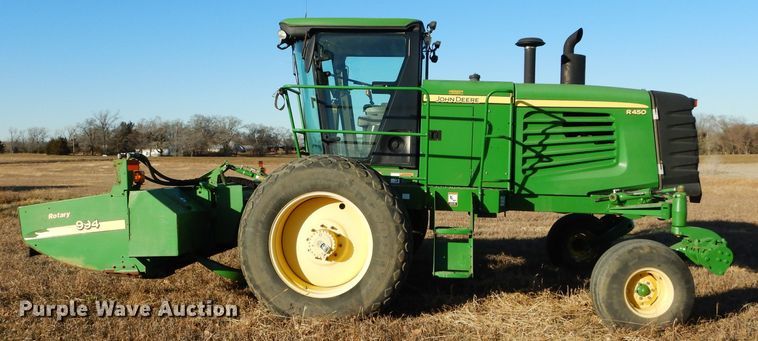 image for item DI8440 2011 John Deere R450  windrower
