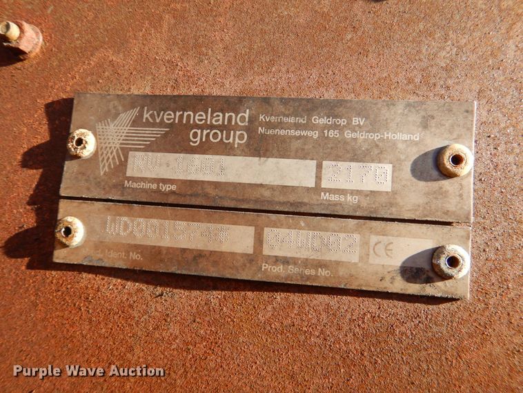 image for item DJ0345 Vicon RV1601  round baler