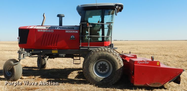 image for item DJ4796 2016 Massey-Ferguson WR9860  windrower