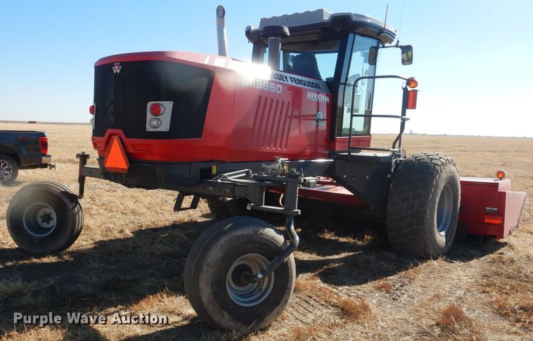 image for item DJ4796 2016 Massey-Ferguson WR9860  windrower